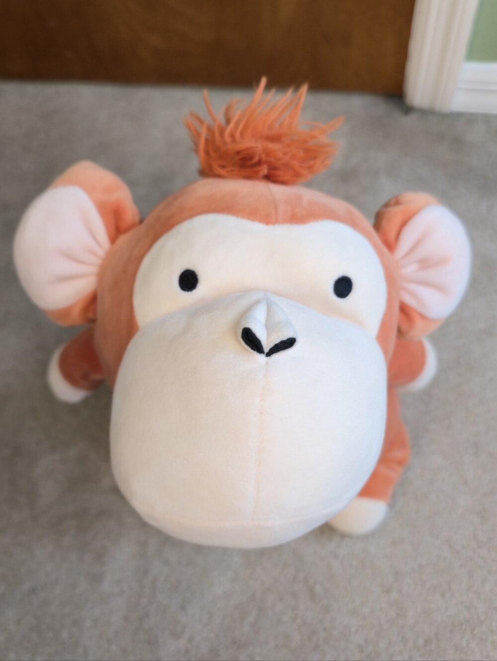 Pillowfort Weighted Plush Orange Monkey - 3lbs New With Tags